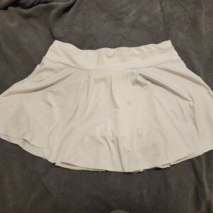 SHEIN White Skater Skort